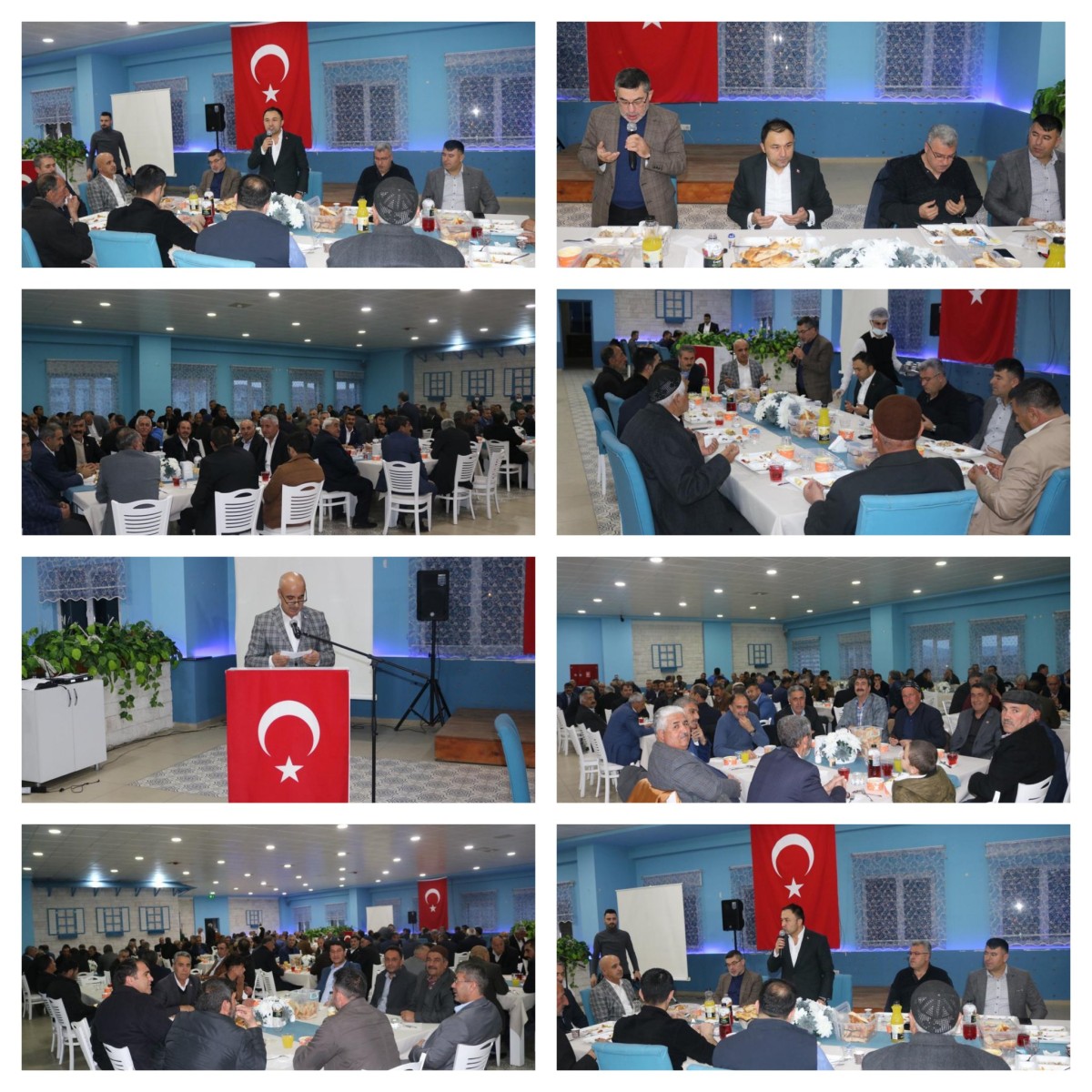Patnos Kaymakamlığından Muhtarlara İftar Yemeği