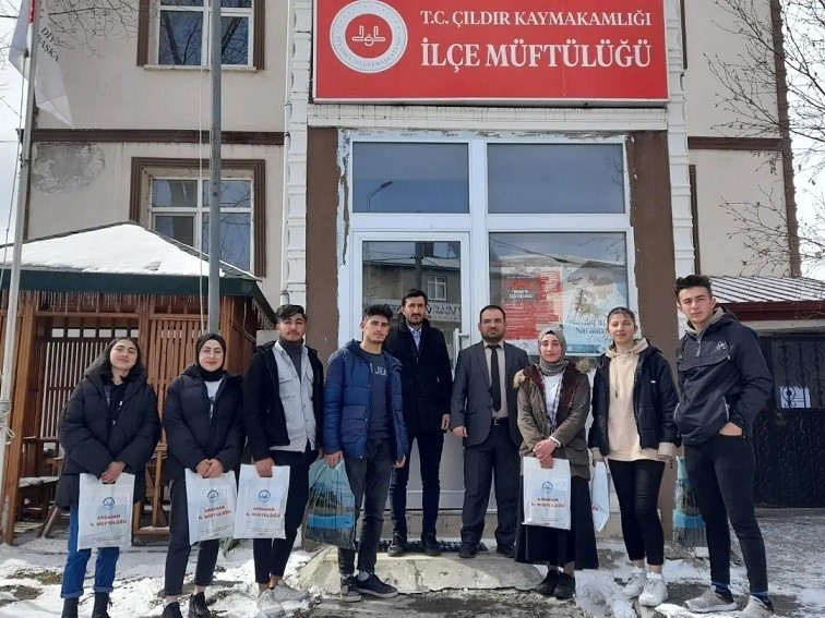 İmam Hatip Lisesi Öğrencileri Müftülüğü Ziyaret Etti
