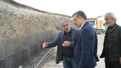 Erzurum Mobilyacılar Sitesi’nin yapımı devam ediyor