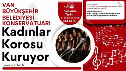 Van'da kadınlar korosu kuruyor