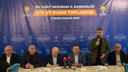 AK Parti Erzurum İl Teşkilatı, STK'larla buluştu