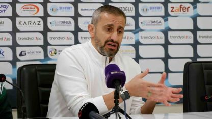 Serkan Özbalta: "Taraftardan destek bekliyoruz, sonuç için üzgünüz"