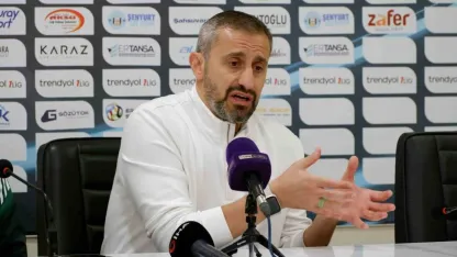Serkan Özbalta: "Taraftardan destek bekliyoruz, sonuç için üzgünüz"