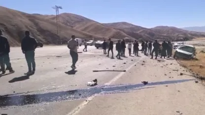 Hakkari’de trafik kazası: 4 yaralı