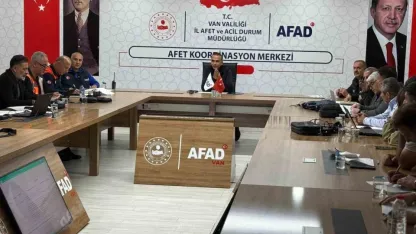 Van’da afete hazırlık tatbikatı yapıldı