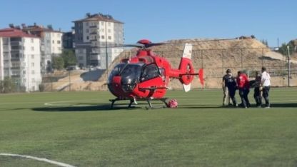 Malatya’da 77 yaşındaki hastaya hava ambulansıyla zamanında müdahale