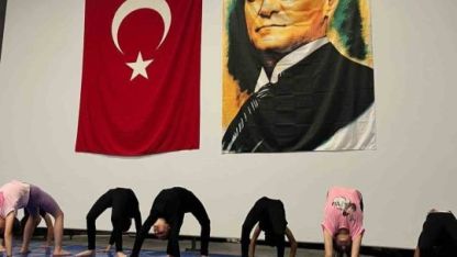 Erzurum Narman’da gençler sonbahar etkinliği