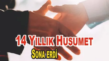 14 yıllık husumet barışla sonuçlandı