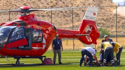 Hava ambulansı, Yarlı Çiftçi için havalandı