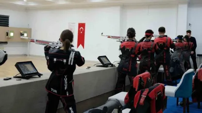Erzincan’da atıcılık il birinciliği müsabakaları yapıldı