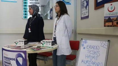 Kemah’ta erken teşhis için her hafta bir adım; Kanser farkındalık stantları kuruluyor