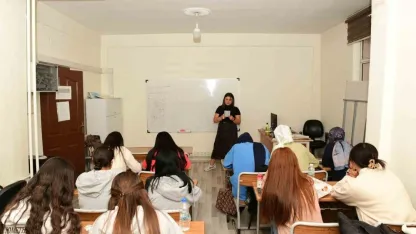 Çatak’ta ‘Destekleme ve Yetiştirme Kursları’na yoğun ilgi