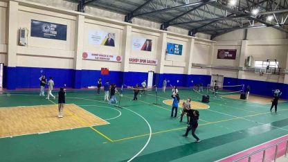 Muş Hasköy’de badminton antrenmanları yoğun katılımla sürüyor