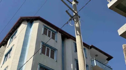 Iğdır’da apartman sakinlerine korku dolu anlar yaşatıldı