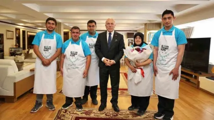 Erzurum’da özel bireylere istihdam desteği: Gülümseyen Down kafe