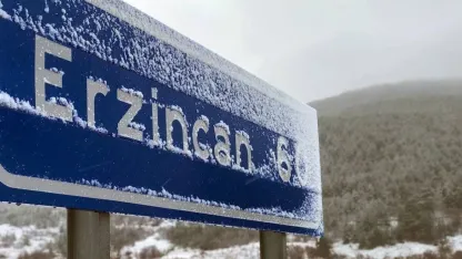 Erzincan’da sağanak yağış, yüksek kesimlerde kar bekleniyor
