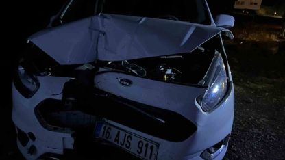 Bingöl’de trafik kazası: 2 yaralı