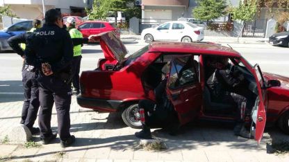 Malatya’da polisin "dur" ihtarına uymayan araçta uyuşturucu ele geçirildi