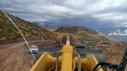Hakkari ve Çukurca dağları beyaza büründü