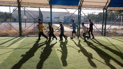 Muş Korkut’ta atletizm antrenmanları sürüyor