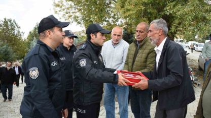 Erzincanlı polis memuru son yolculuğuna uğurlandı