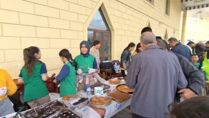 Erzurumlu öğrencilerden Gazze için anlamlı destek