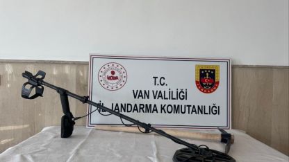 İzinsiz define arayanlara suçüstü
