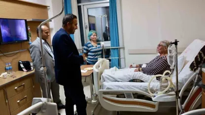 Akçadağ Belediye Başkanı Ulutaş’tan Hastane ziyareti
