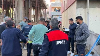 Iğdır’da asansör boşluğuna düşen 2 işçi yaralandı