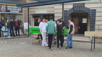 Babasının kaza kurşununa hedef olan oğul toprağa verildi