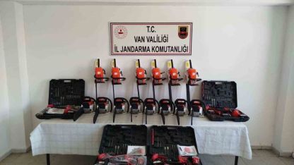 Jandarma Van’da gümrük kaçakçılığı operasyonu gerçekleştirdi