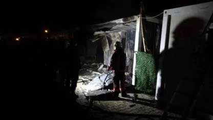 Konteyner kentte korkutan yangın