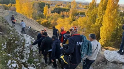 Van Kalesi’nde korkutan kaza