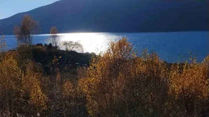 Bitlis'in Nemrut Kalderası sezonun son ziyaretçilerini ağırlıyor