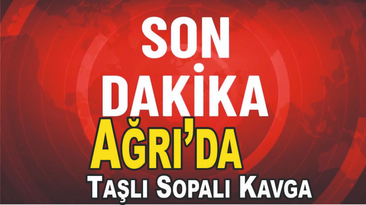 Ağrı Adliyesi Önünde Silahlı Kavga