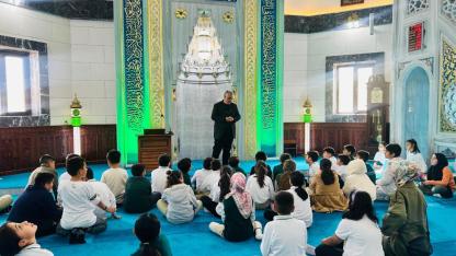 Ağrı’da Camiler ve Din Görevlileri Haftası’na Özel Öğrenci Ziyareti