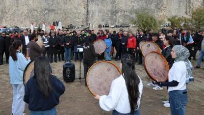 Ağrı’da Cumhuriyet coşkusu Diyadin Kanyonu’nda yaşandı