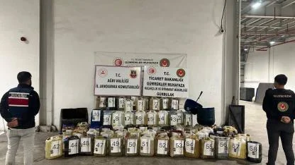 Ağrı’da yolcu otobüsünde sıvı metamfetamin ele geçirildi