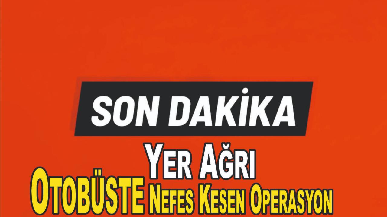 Ağrı’da yolcu otobüsünde sıvı metamfetamin ele geçirildi