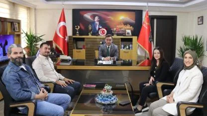 Ağrı’daki Basın Mensuplarından Emniyet Müdürü Önder’e Ziyaret
