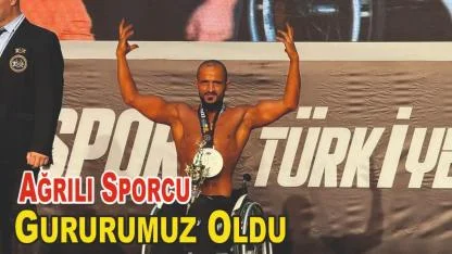 Ağrılı Sporcu Halit Durak’tan Türkiye İkinciliği