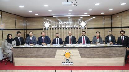AK Parti Genel Başkan Yardımcısı Ahmet Büyükgümüş’ten Ağrı Teşkilatına Ziyaret