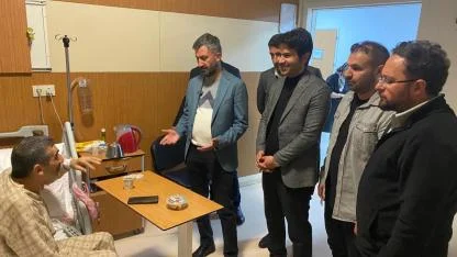 AK Parti İl Başkanı Yıldız’dan Hastalara Moral Ziyareti