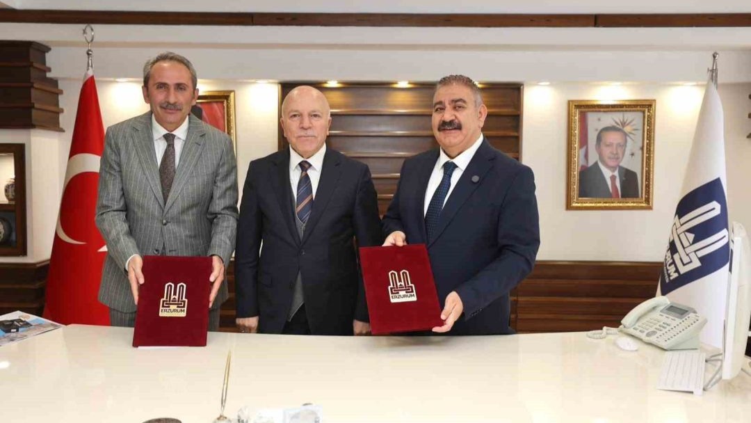 Büyükşehir ve Palandöken arasında iş birliği protokolü