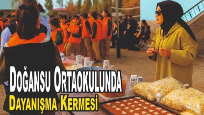 Doğansu Ortaokulundan Gazze İçin Gönül Köprüsü!