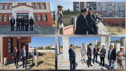 Erciş Kaymakamı Murat Karaloğlu Bebek ve Çocuk Kütüphanesini Ziyaret Etti