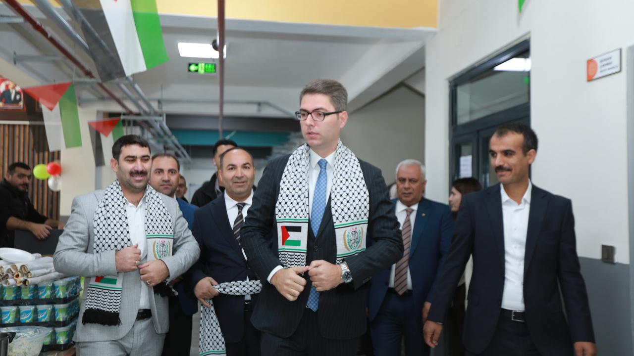 Erciş OSB Marmara Koleji’nde Filistin Yararına Kermes Programı Düzenlendi