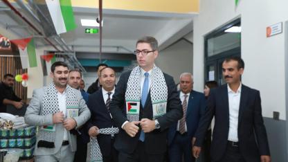 Erciş OSB Marmara Koleji’nde Filistin Yararına Kermes Programı Düzenlendi