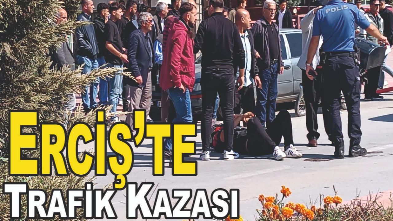 Erciş&#039;te Trafik Kazası