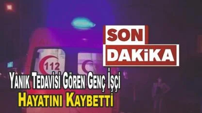 Genç İşçi Hayatını Kaybetti